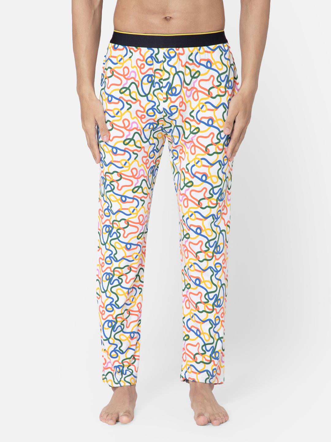 Buy Bummer Men Printed Micro Modal String Theory 24/7 Lounge Pant ...