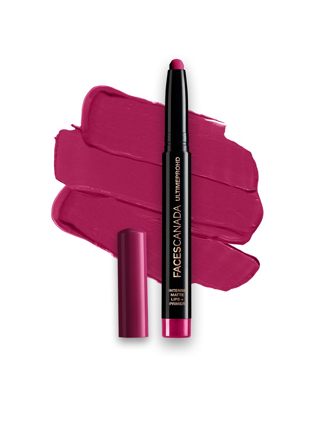 Buy FACES CANADA Ultime Pro HD Intense Matte Lips + Primer Lipstick 1.4 G Chestnut 27 - - Personal Care for Women
