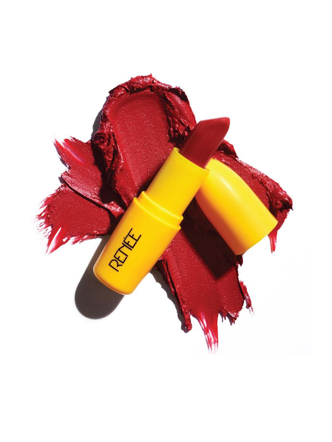 Buy Renee Everyday Matte Lipstick With Vitamin C & Hyaluronic Acid 3 G Jam 01 - - Personal Care for Women