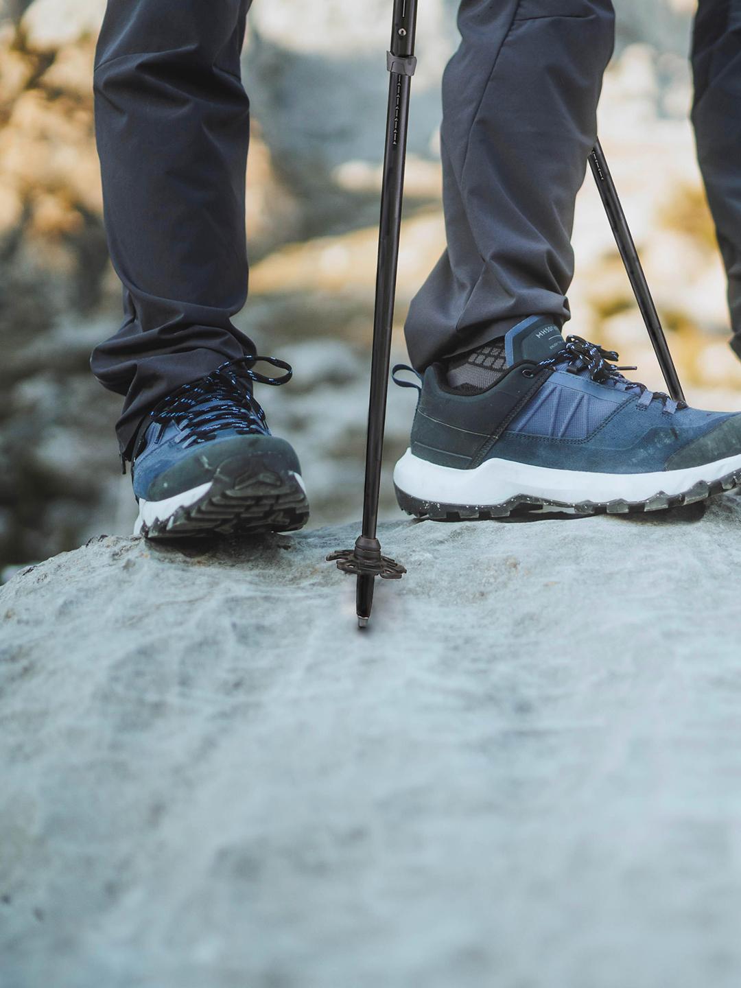 Buy Decathlon Quechua Men Blue MH500 Waterproof Hiking Shoes - - Footwear for Men