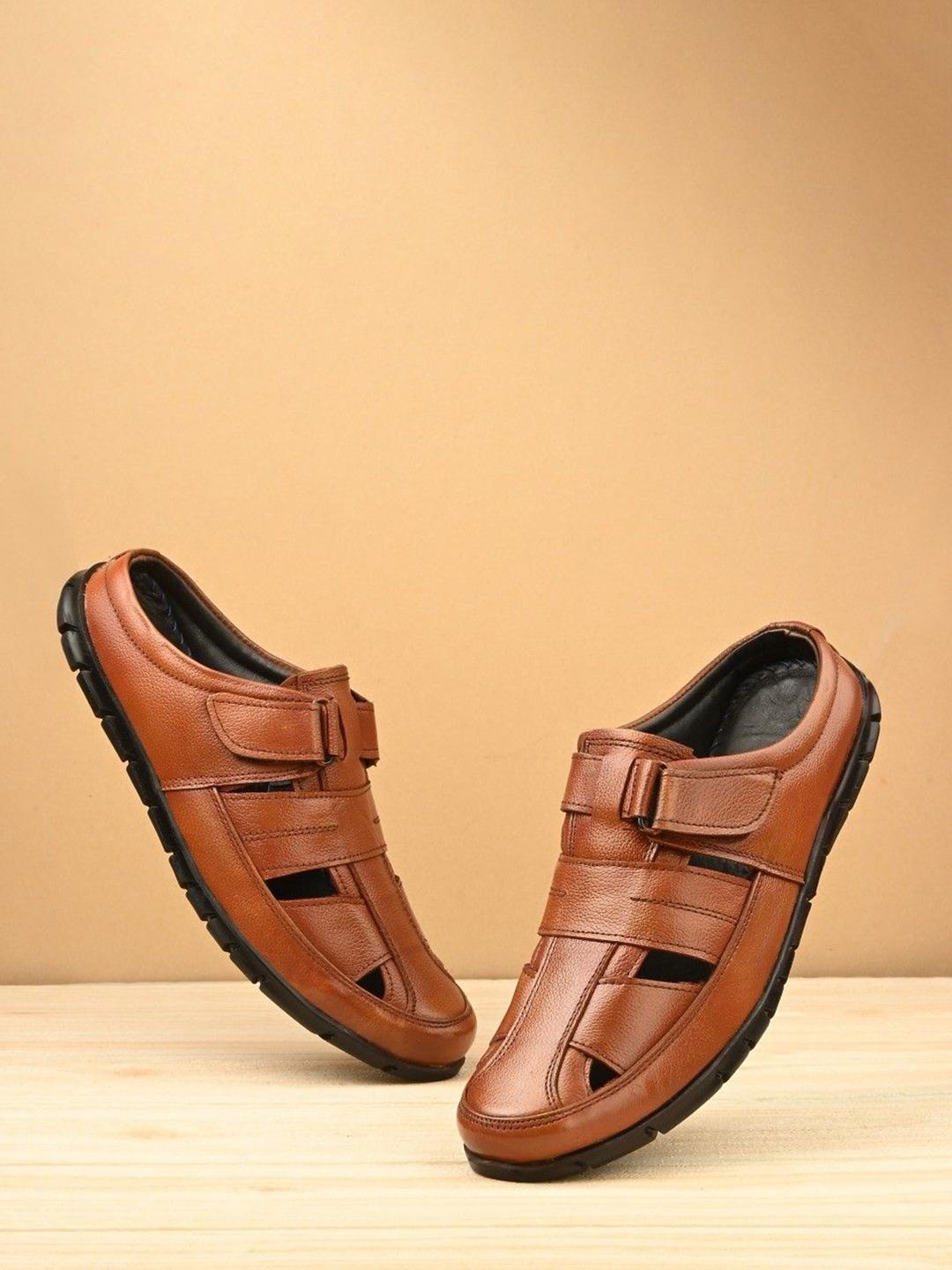 Buy Butello Men Leather Lightweight Mules - Casual Shoes for Men ...