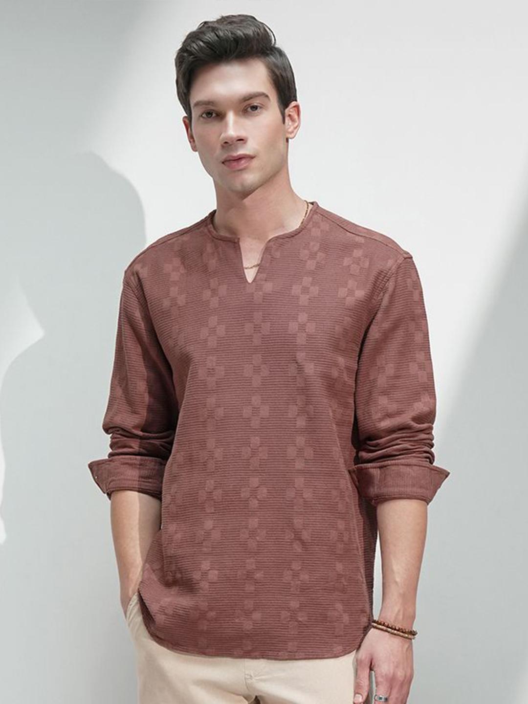 HIGHLANDER Men Floral Printed Casual Relaxed Fit Shirt