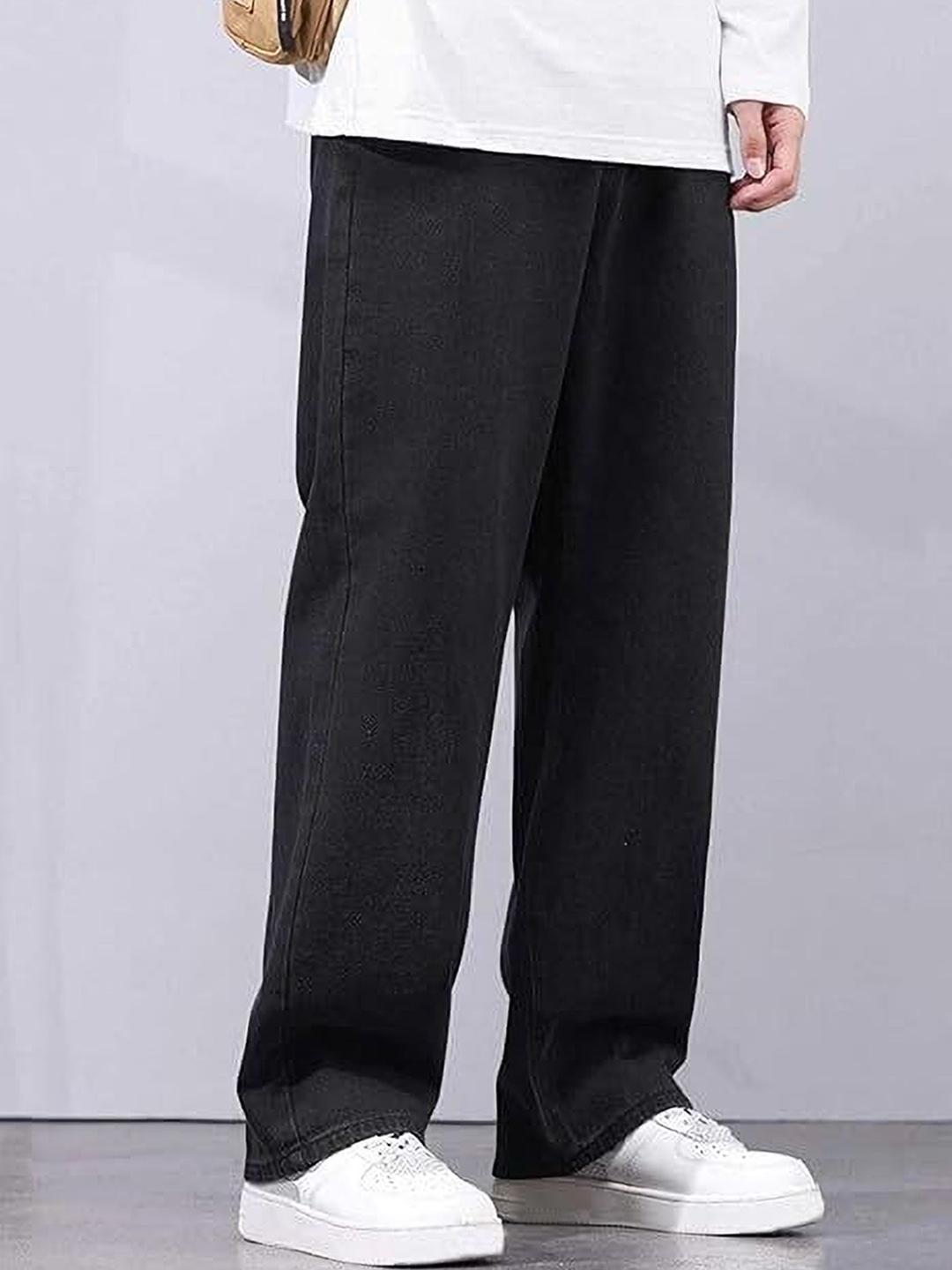ANGERHOOD Men Mid-Rise Light Fade Stretchable Jeans