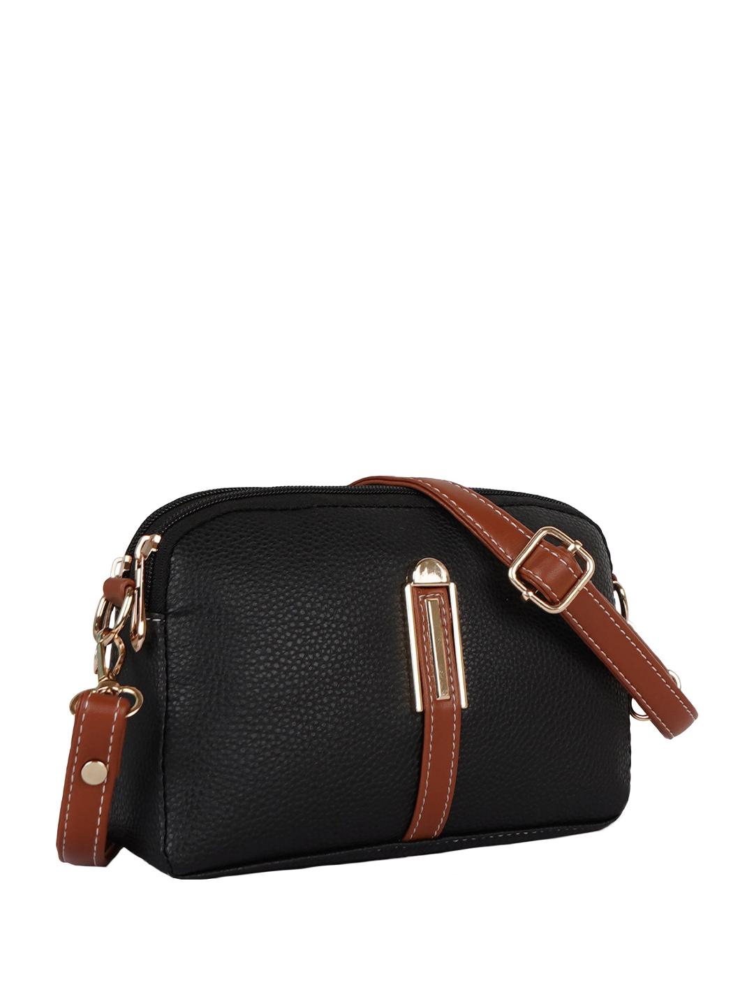 Buy STARWINGS Textured Synthetic Leather Multi Compartment Bowling Sling Bag -  - Accessories for Women