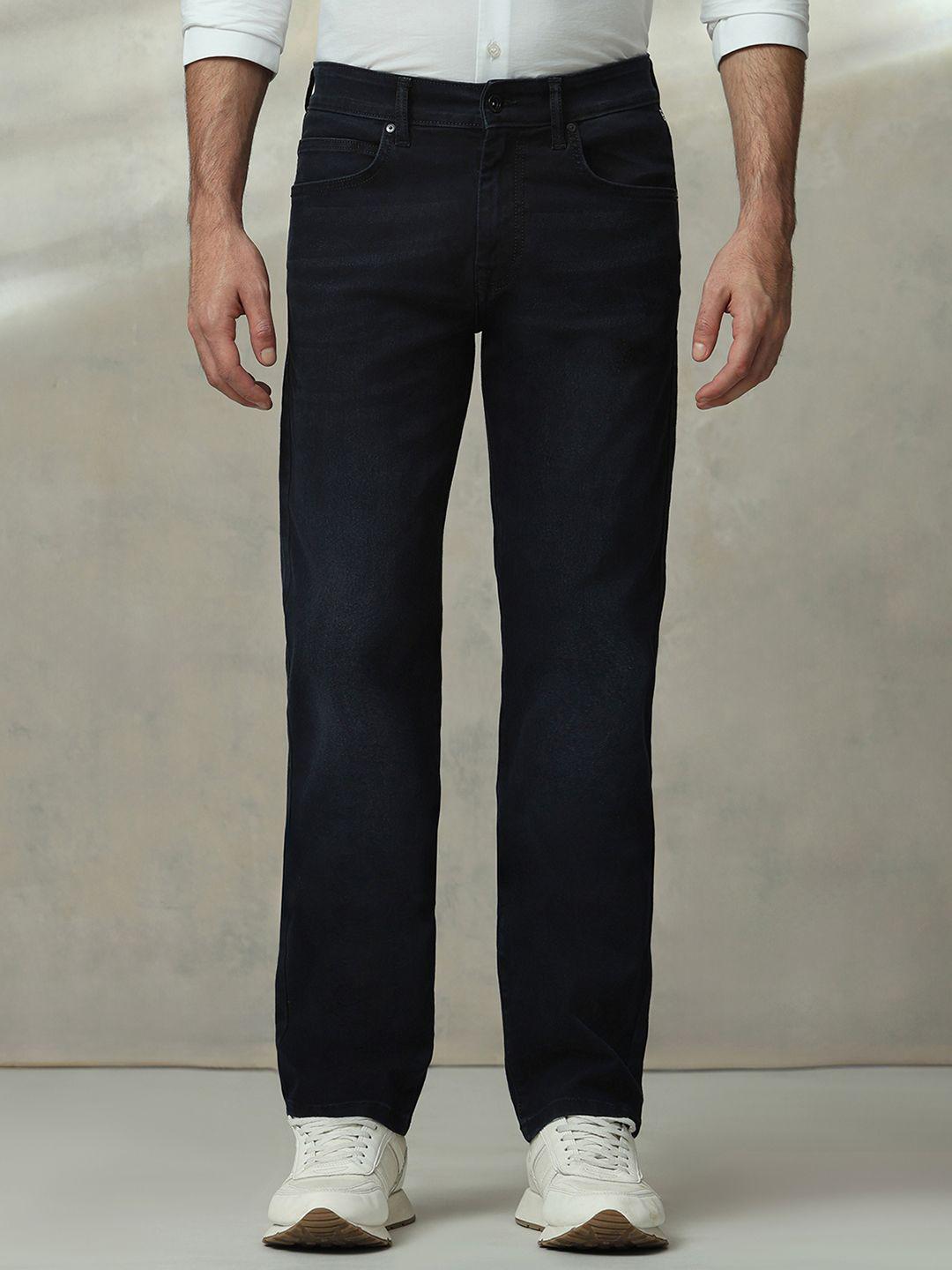 Mufti Men Straight Fit Mid-Rise Stretchable Jeans