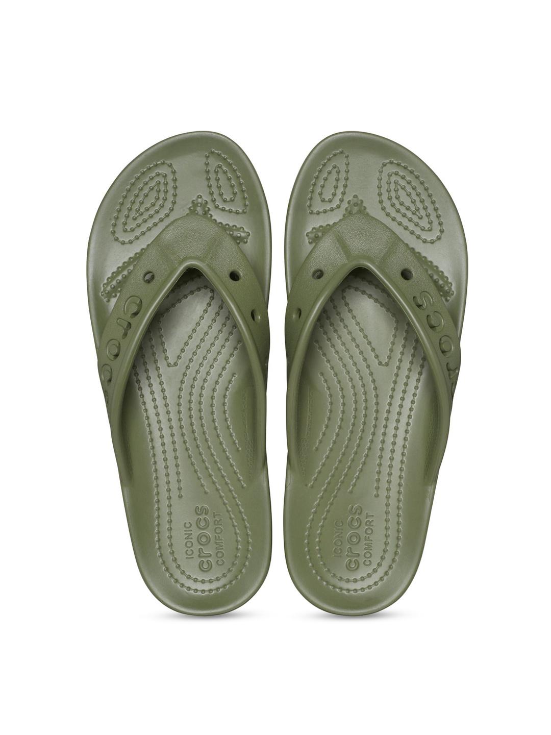 Buy Crocs Unisex Croslite Thong Flip Flops - Flip Flops for Unisex ...