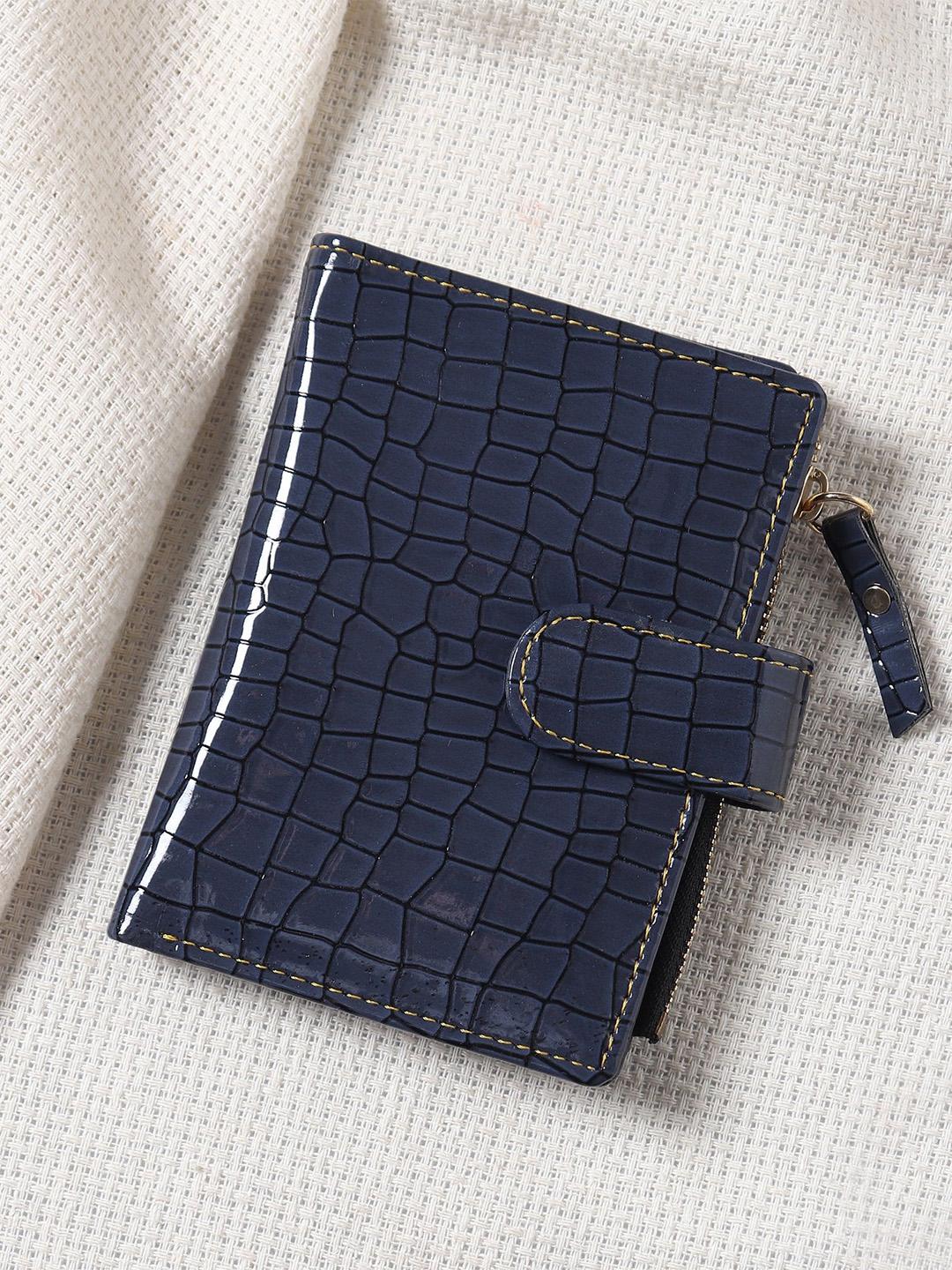 Buy TnW Women PU Textured Two Fold Wallet -  - Accessories for Women