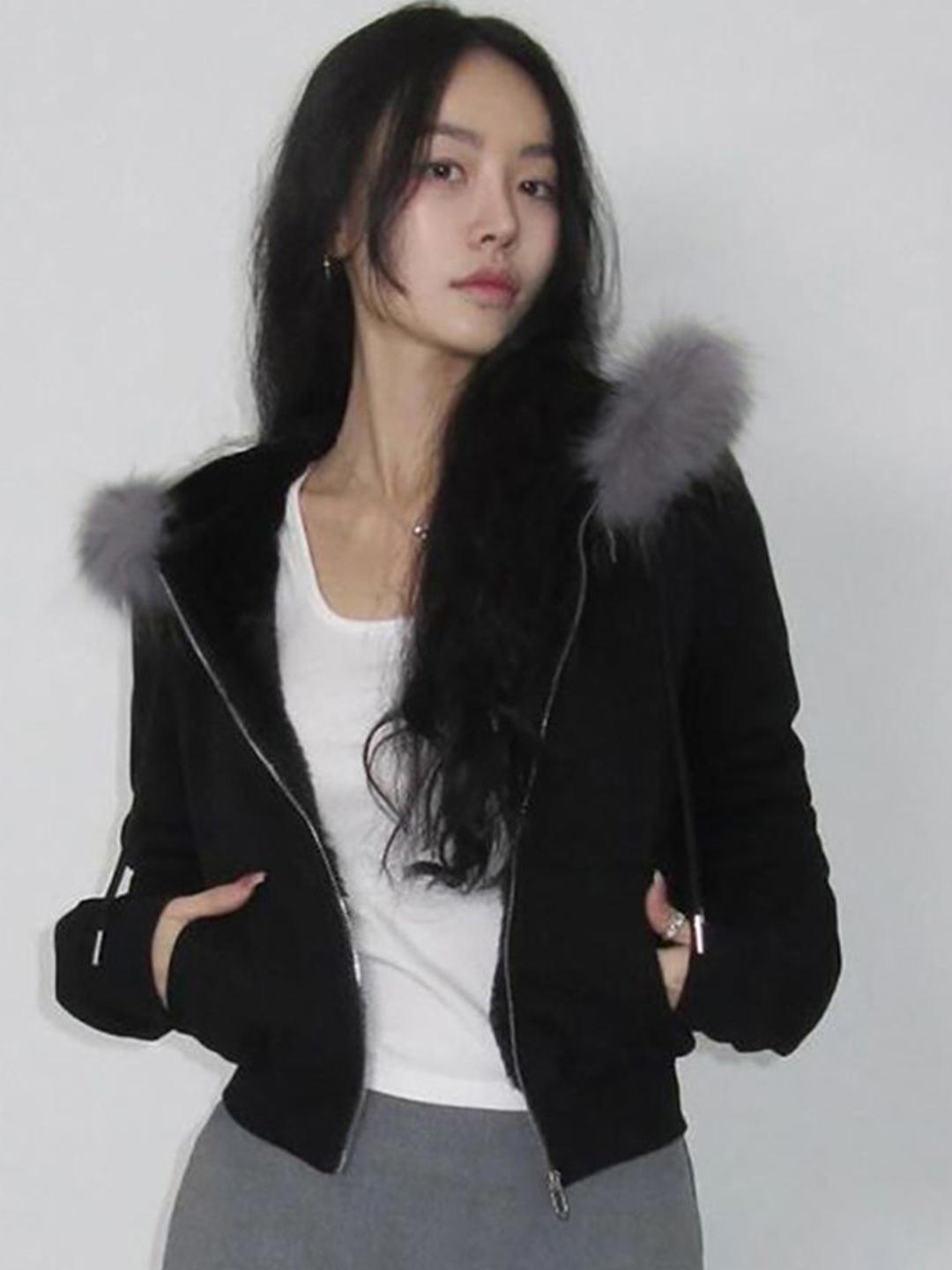 StyleCast x Revolte Women Crop Open Front Jacket
