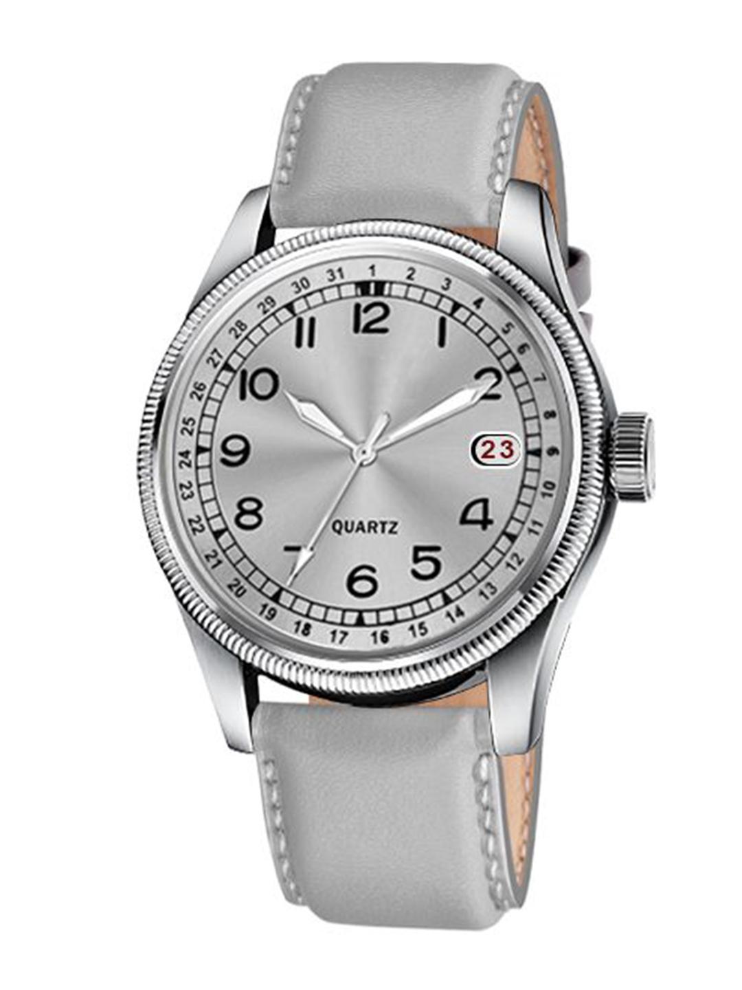 Buy DOUBLERUN Men Leather Straps Analogue Multi Function Watch H05N1207 ...