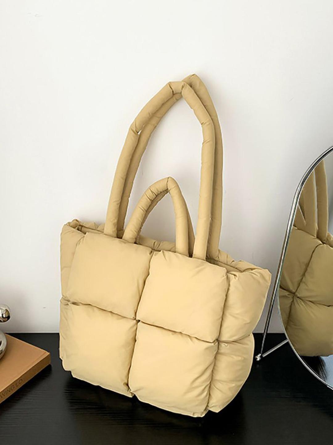 Buy StyleCast X Revolte Quilted Cotton Water Resistant Oversized Structured Shoulder Bag -  - Accessories for Women