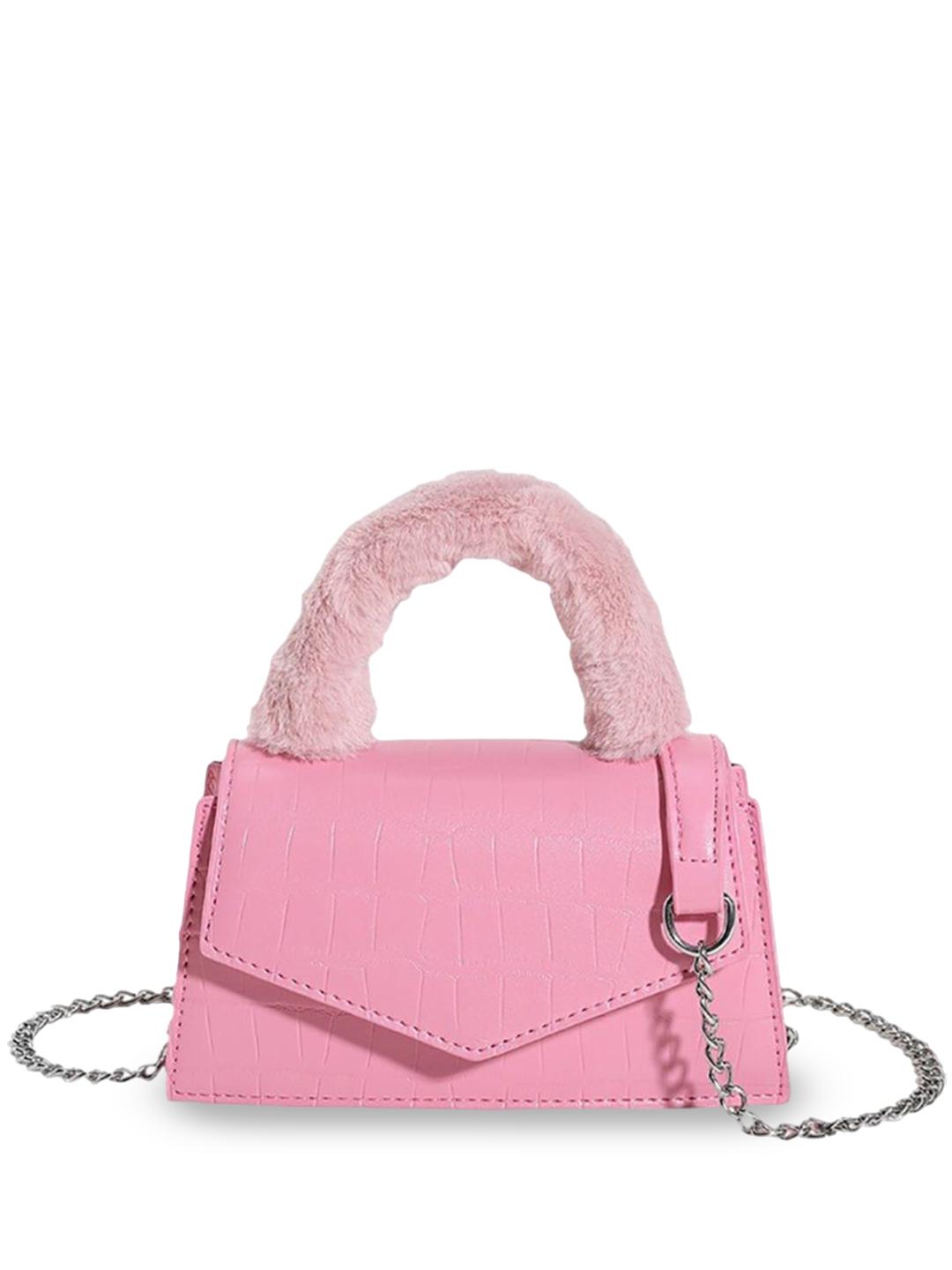 Structured Embossed Satchel Bag for Women – Stylish & Versatile Design