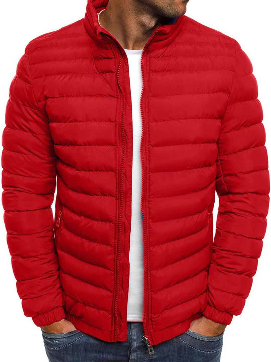 StyleCast x Revolte Men Stand Collar Insulator Rapid-Dry Padded Jacket