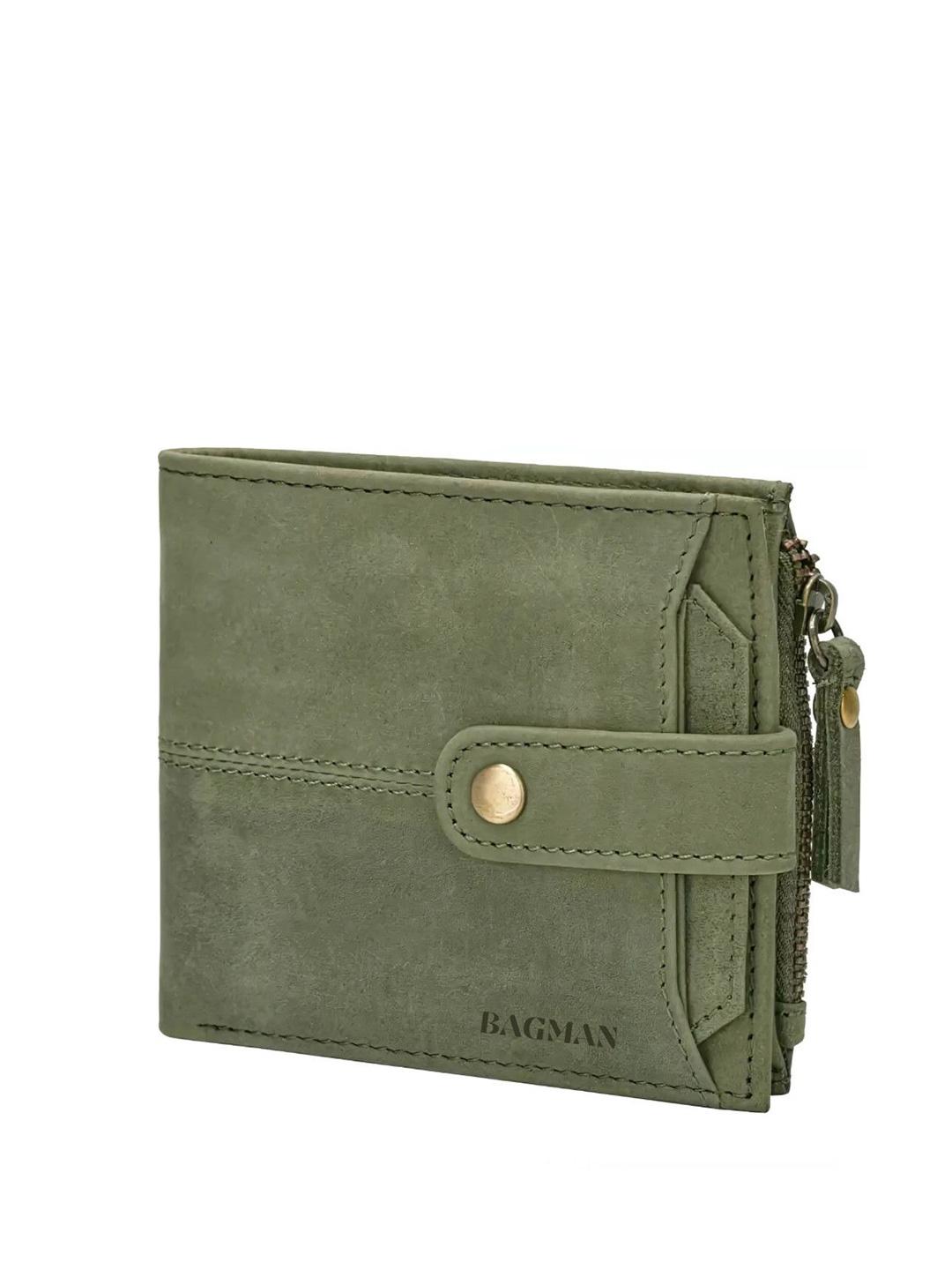 Buy BAGMAN Men Leather Two Fold Wallet - - Accessories for Men