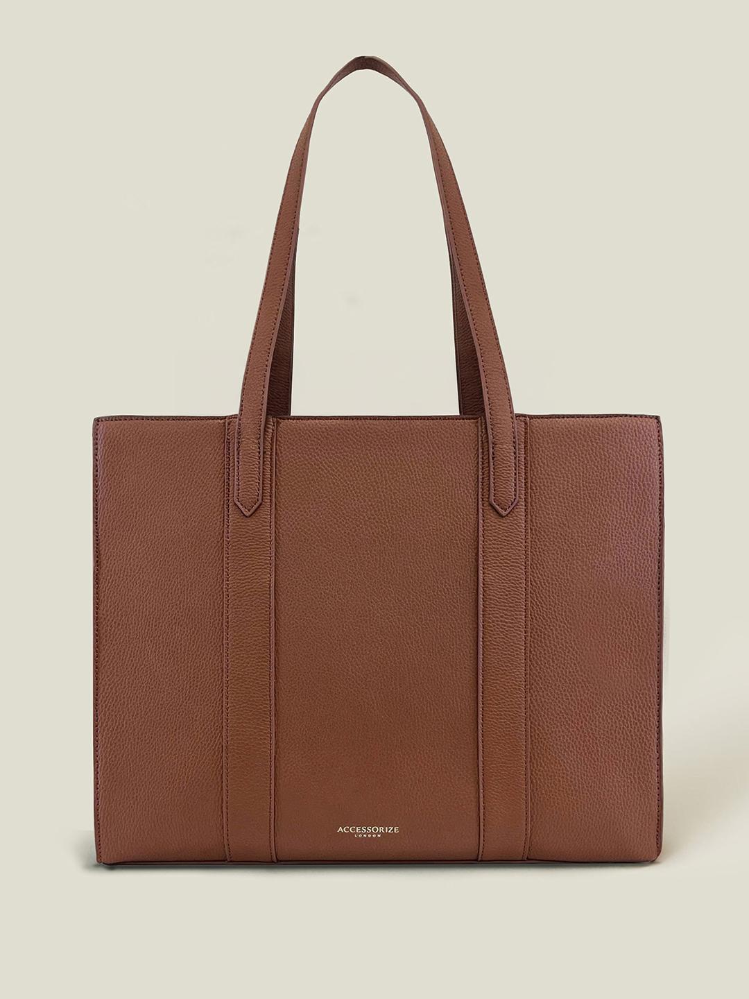 Buy Accessorize Women Ultimate Everyday Rosea Double Pocket Zipper Tote ...