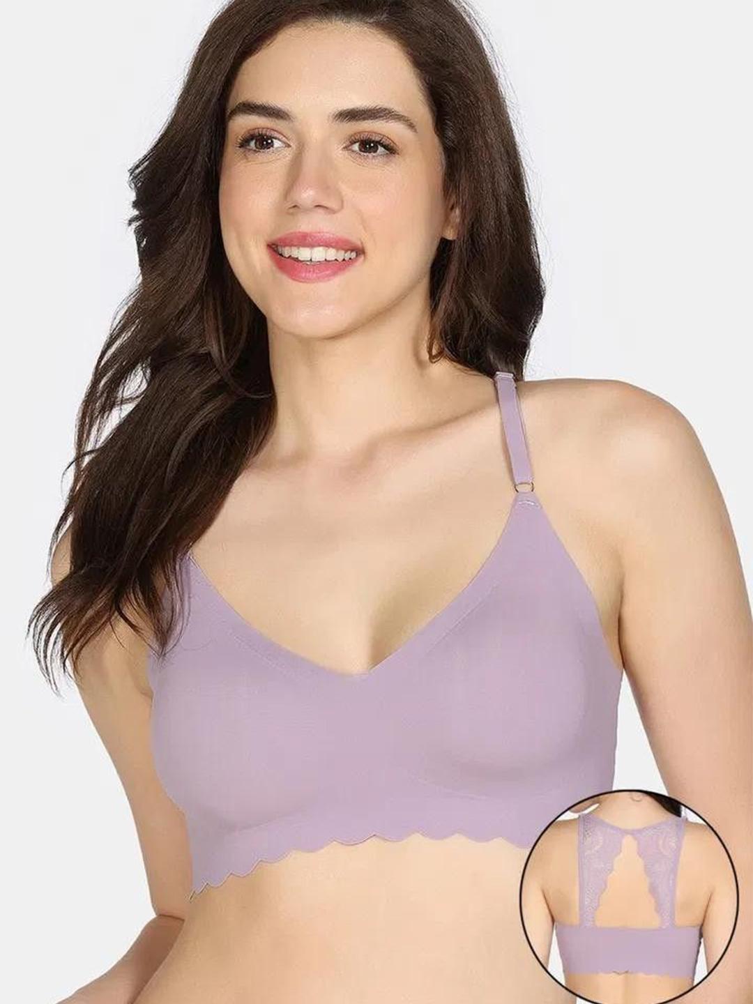 Buy Zivame Women Medium Coverage Lightly Padded Bralette Bra - - Apparel for Women
