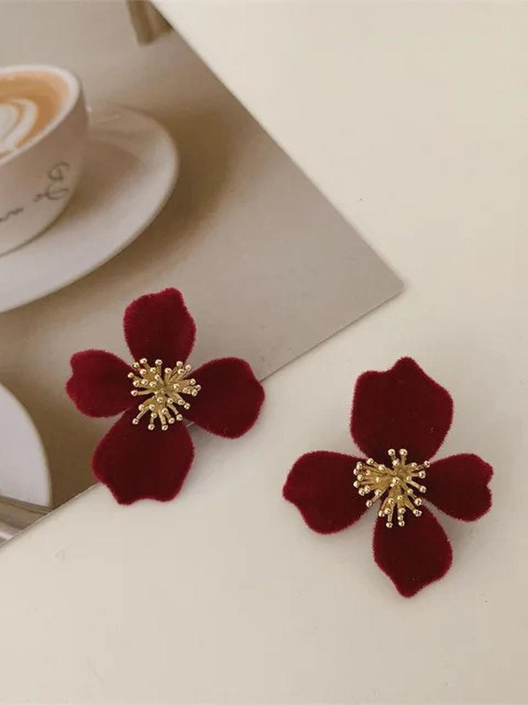 Buy SZN Floral Shaped Korean Studs -  - Accessories for Women