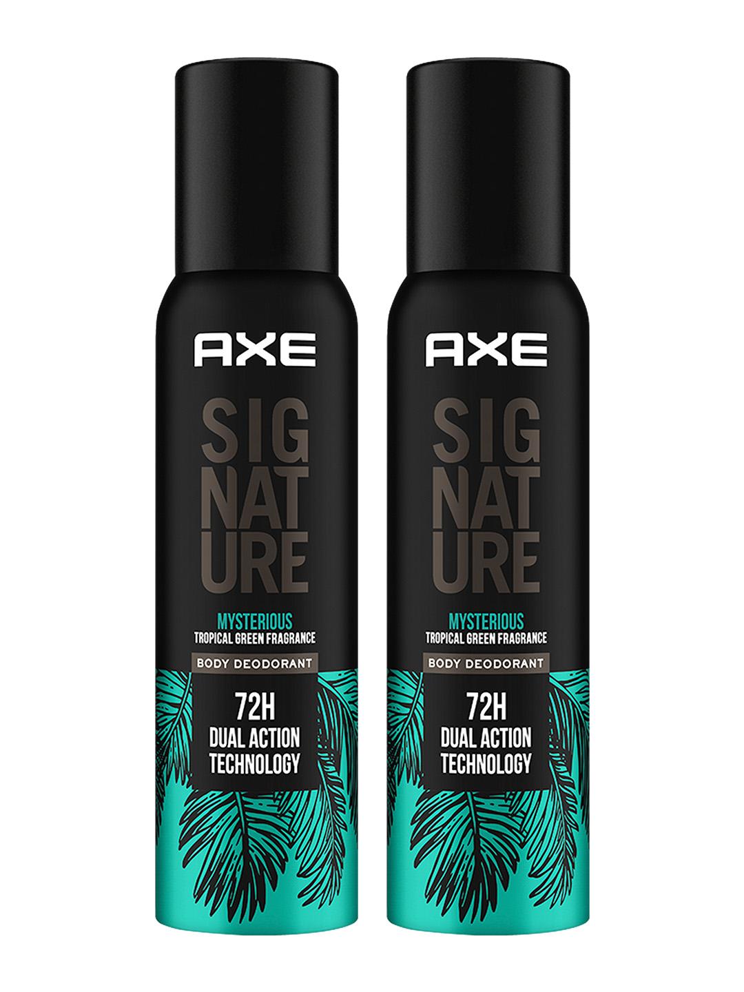 Buy AXE Men Set Of 2 Signature Mysterious Long Lasting Body Deodorant   200 Ml Each -  - Personal Care for Men