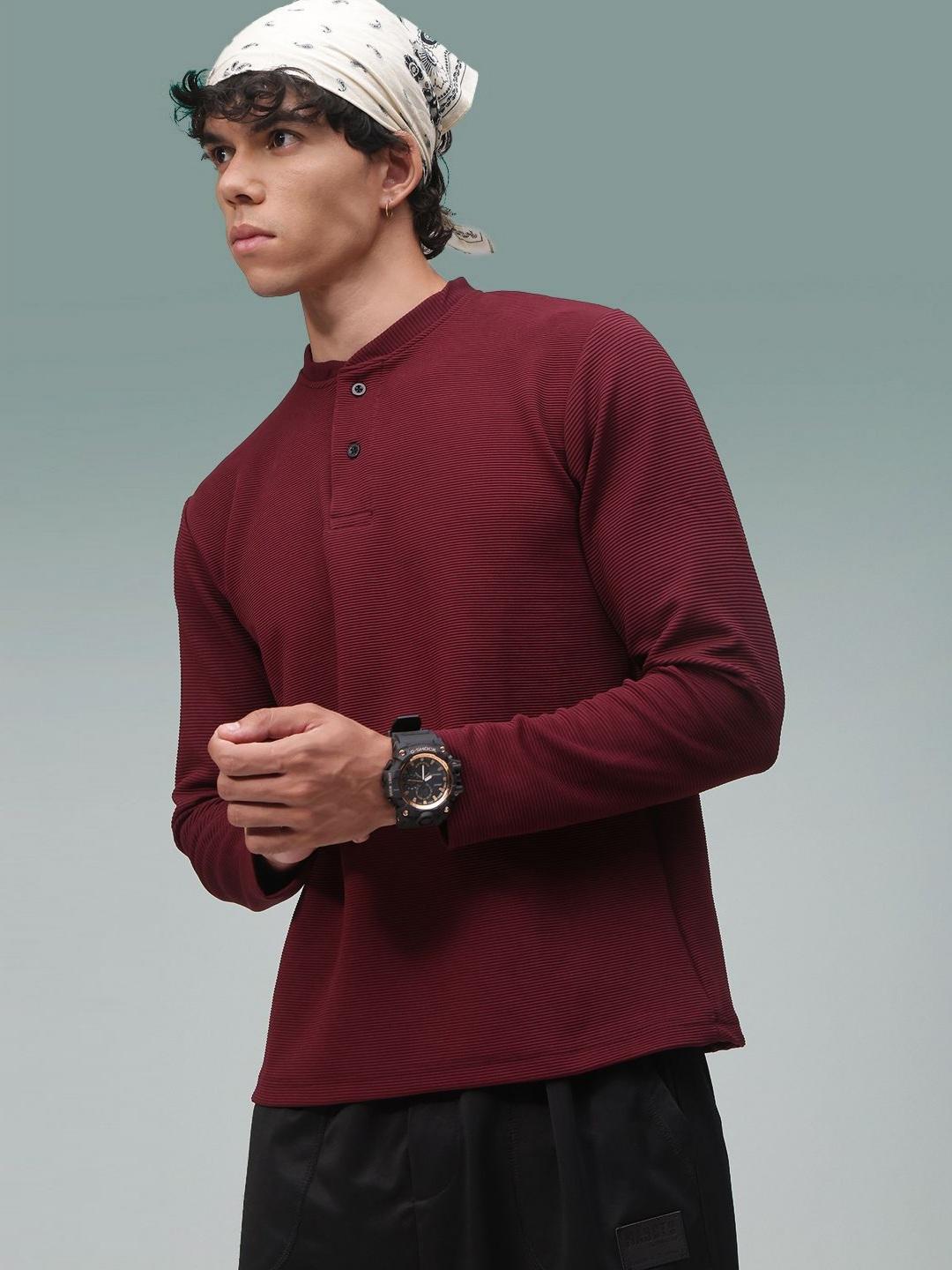 MADSTO Men Applique T-Shirt
