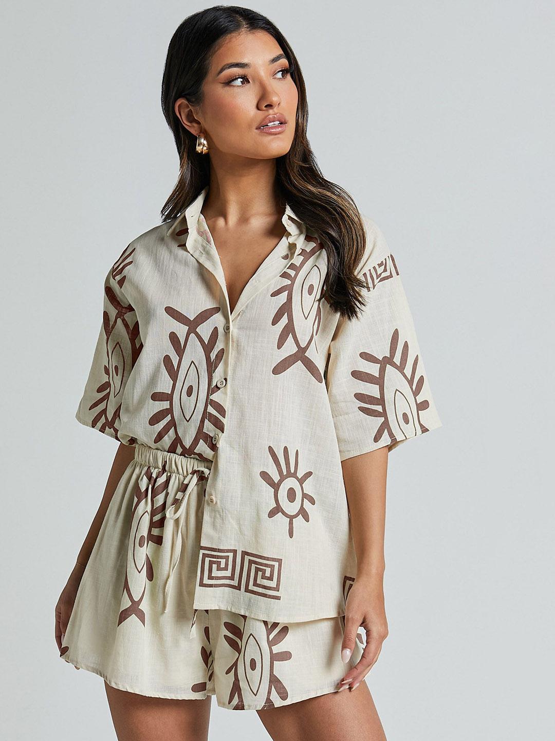 Amara Shirt-Shorts Co-ord Set main image 0