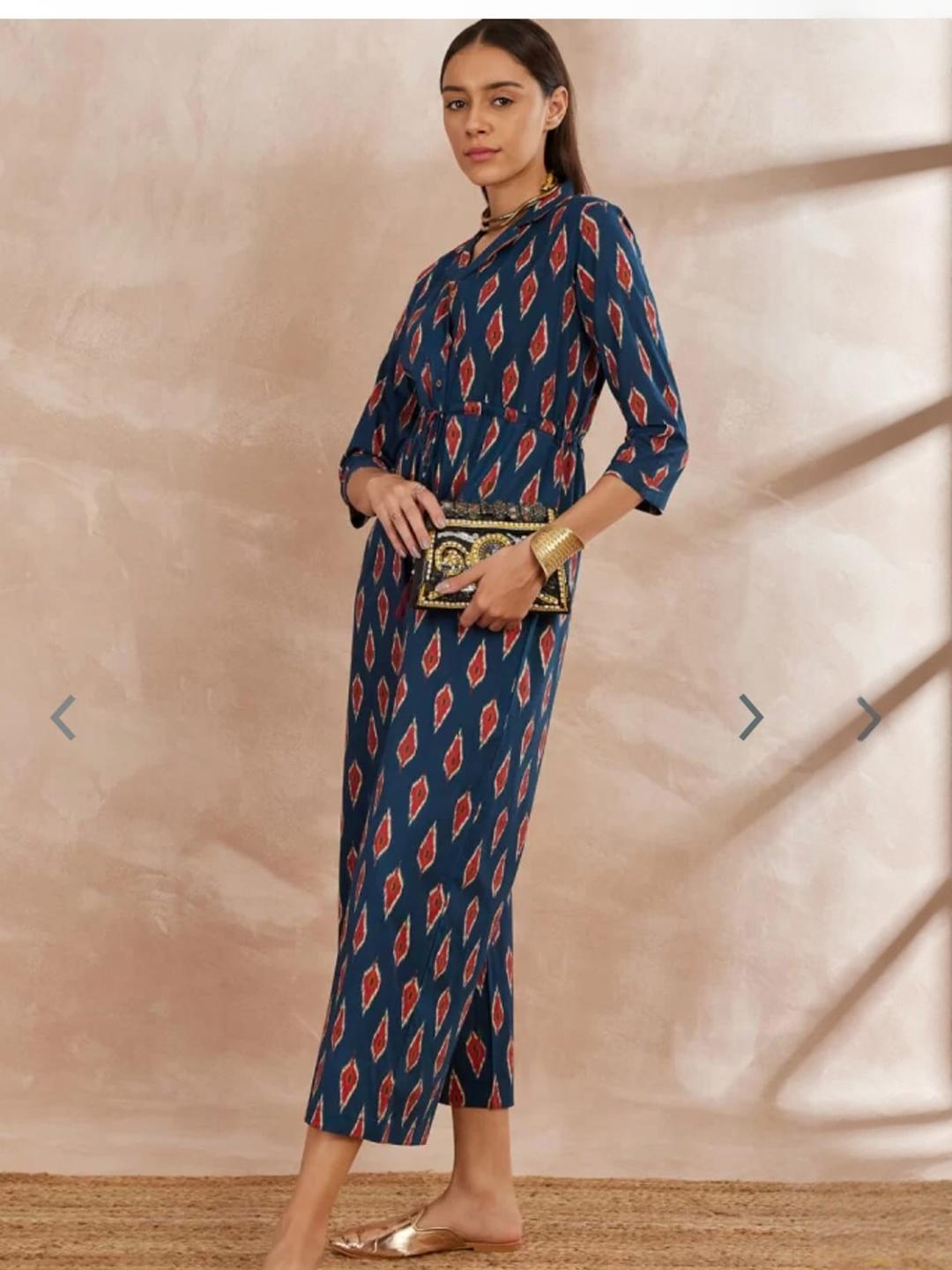 Buy ANGIYA Women Blue Printed Jumpsuit - Jumpsuit for Women 36339975 ...