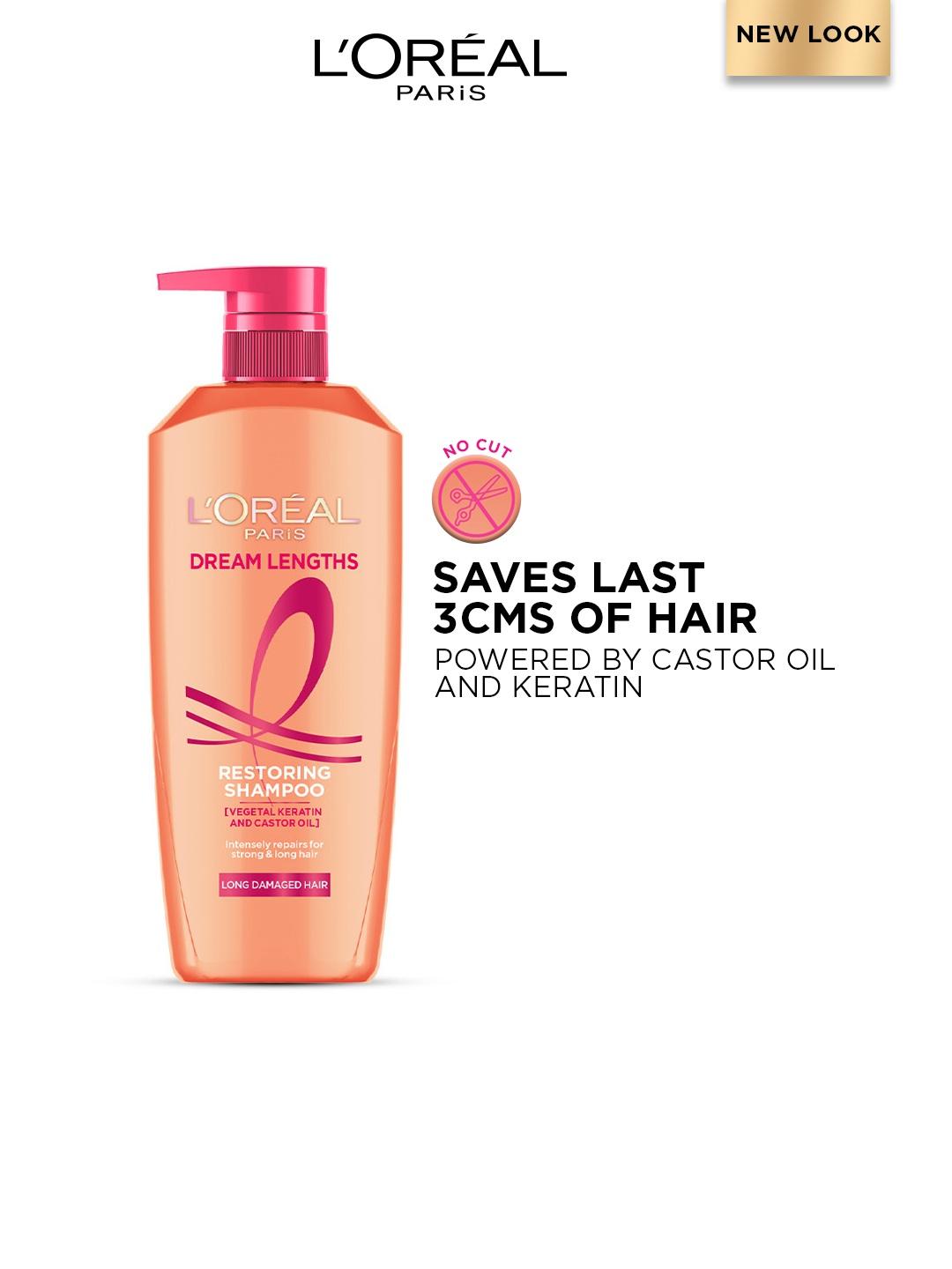 Buy LOreal Paris Women Dream Lengths Restoring Shampoo With Castor Oil 650 Ml -  - Personal Care for Women