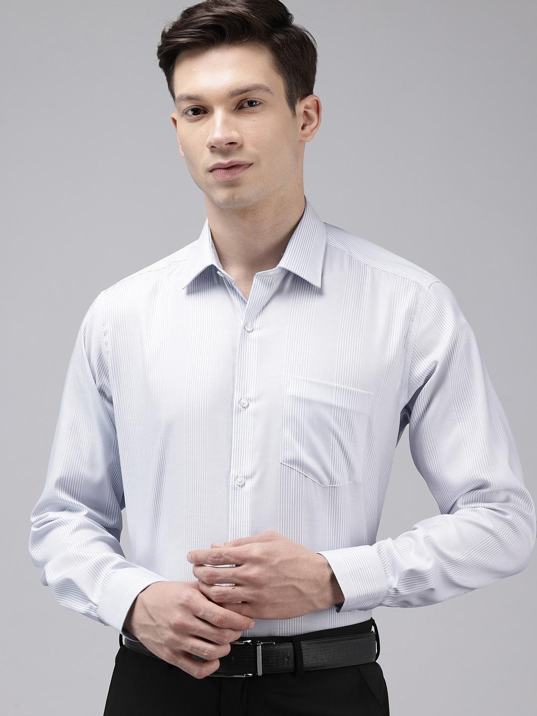 Veroux Mode | Men’s Oversized Striped Shirt – Relaxed Proportion, Elevated Simplicity
