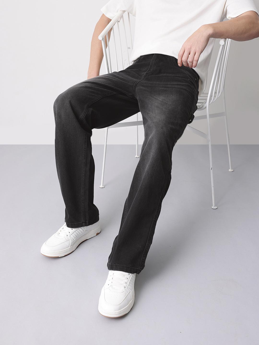 Mast & Harbour Men Relaxed Fit Mid-Rise Light Fade Jeans