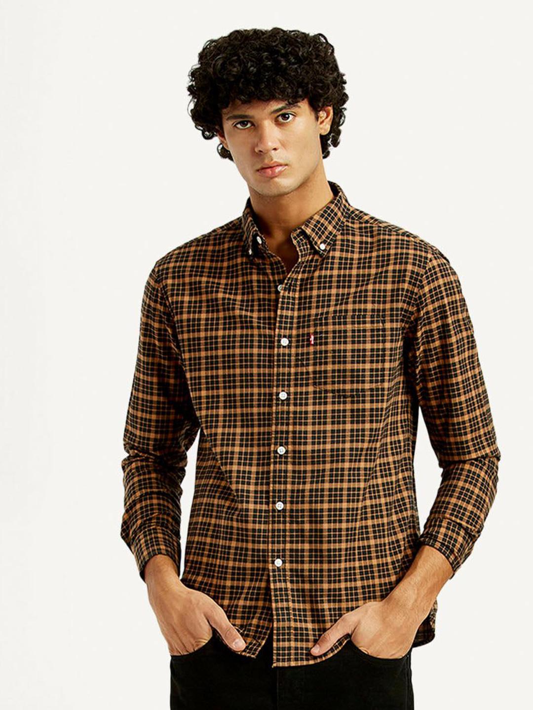 Levis Classic Slim Fit Checked Casual Shirt