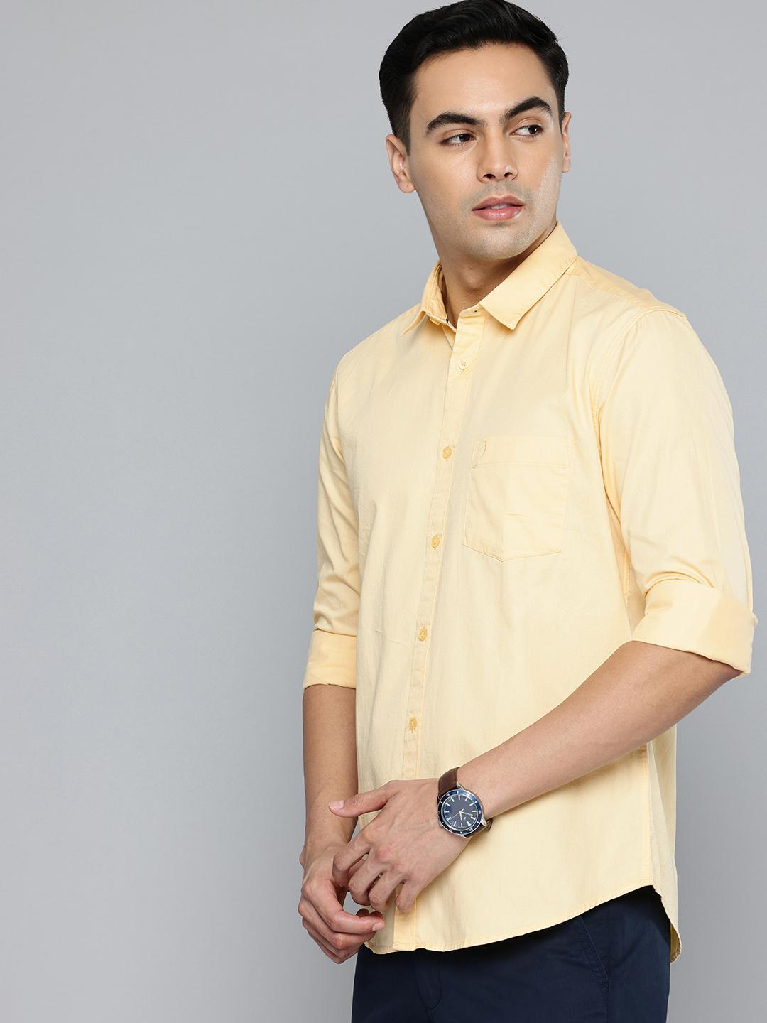 Indian Terrain Classic Fit Pure Cotton Casual Shirt