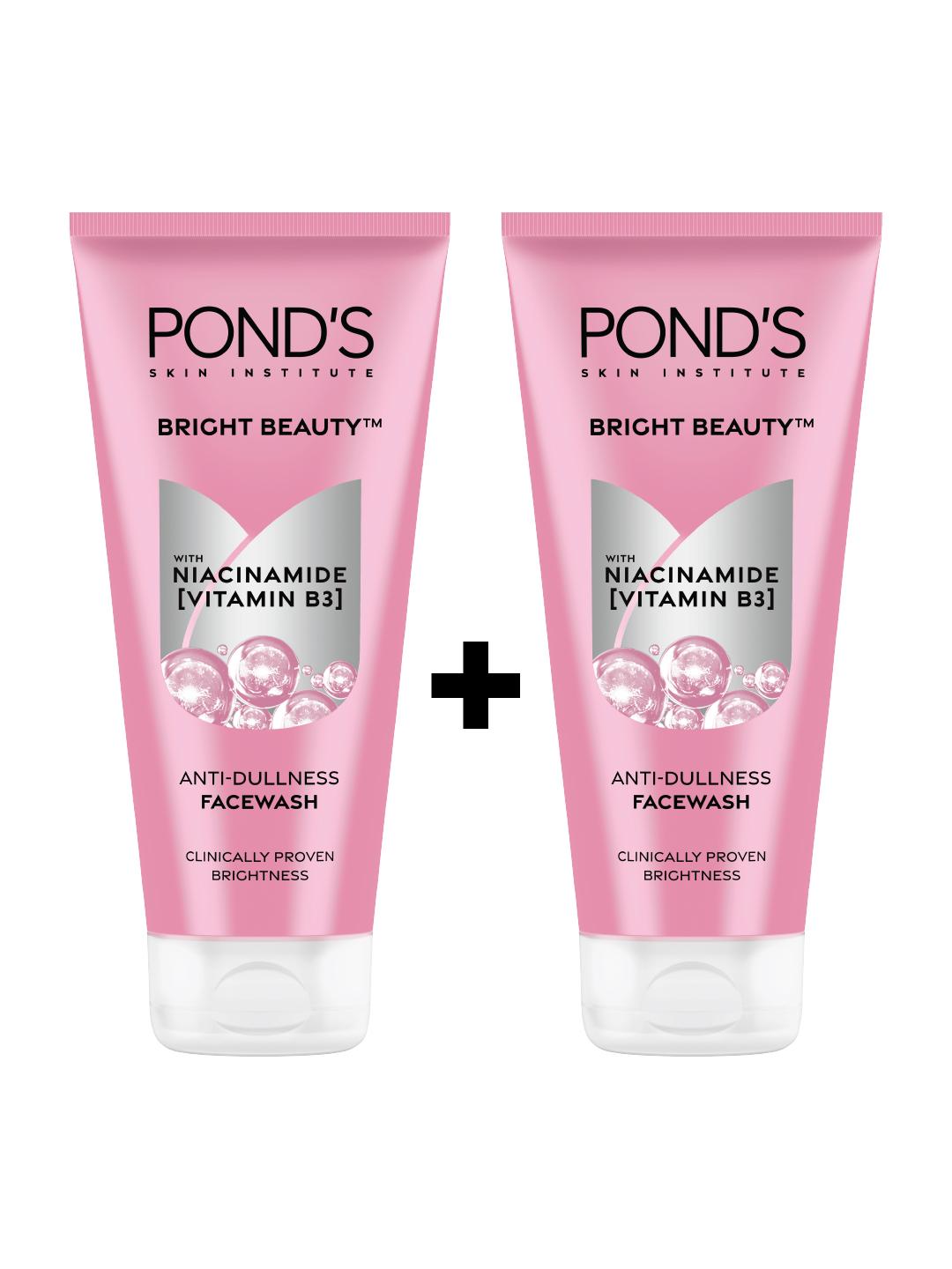 Ponds Pack of 2 Bright Beauty Anti-Dullness Facewash With Niacinamide