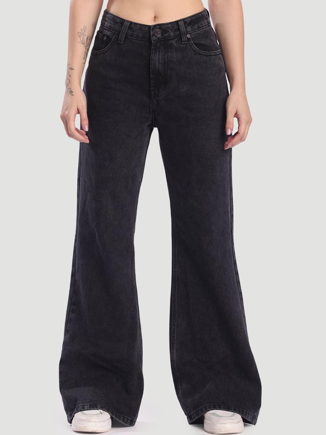 Bene Kleed Women Bootcut High-Rise Cotton Light Fade Jeans