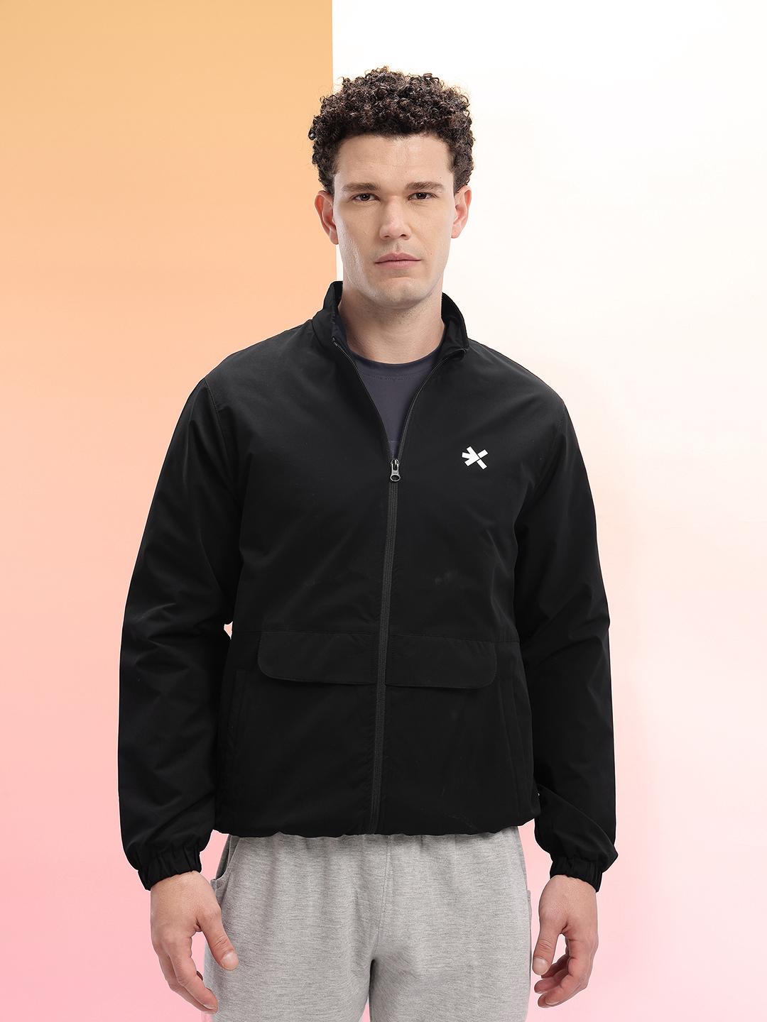 HRX by Hrithik Roshan Mock Collar Bomber Jacket