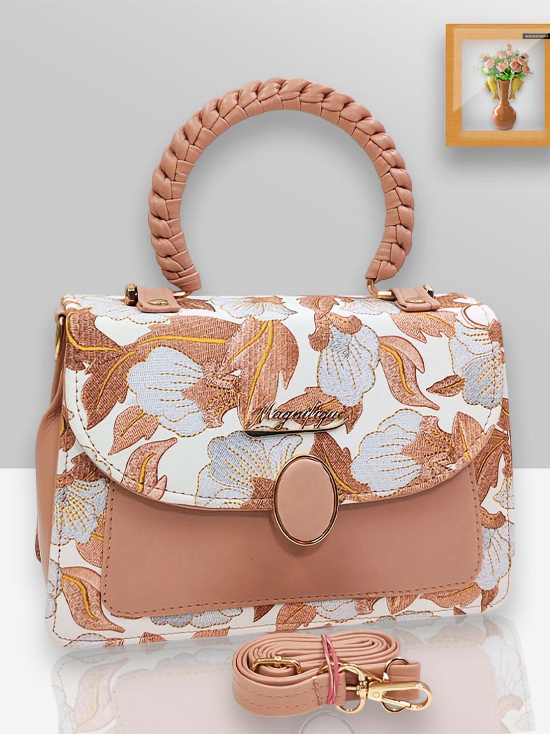 Buy CANDY BAGS Floral Printed Small Swagger Satchel Bag - - Accessories for Women