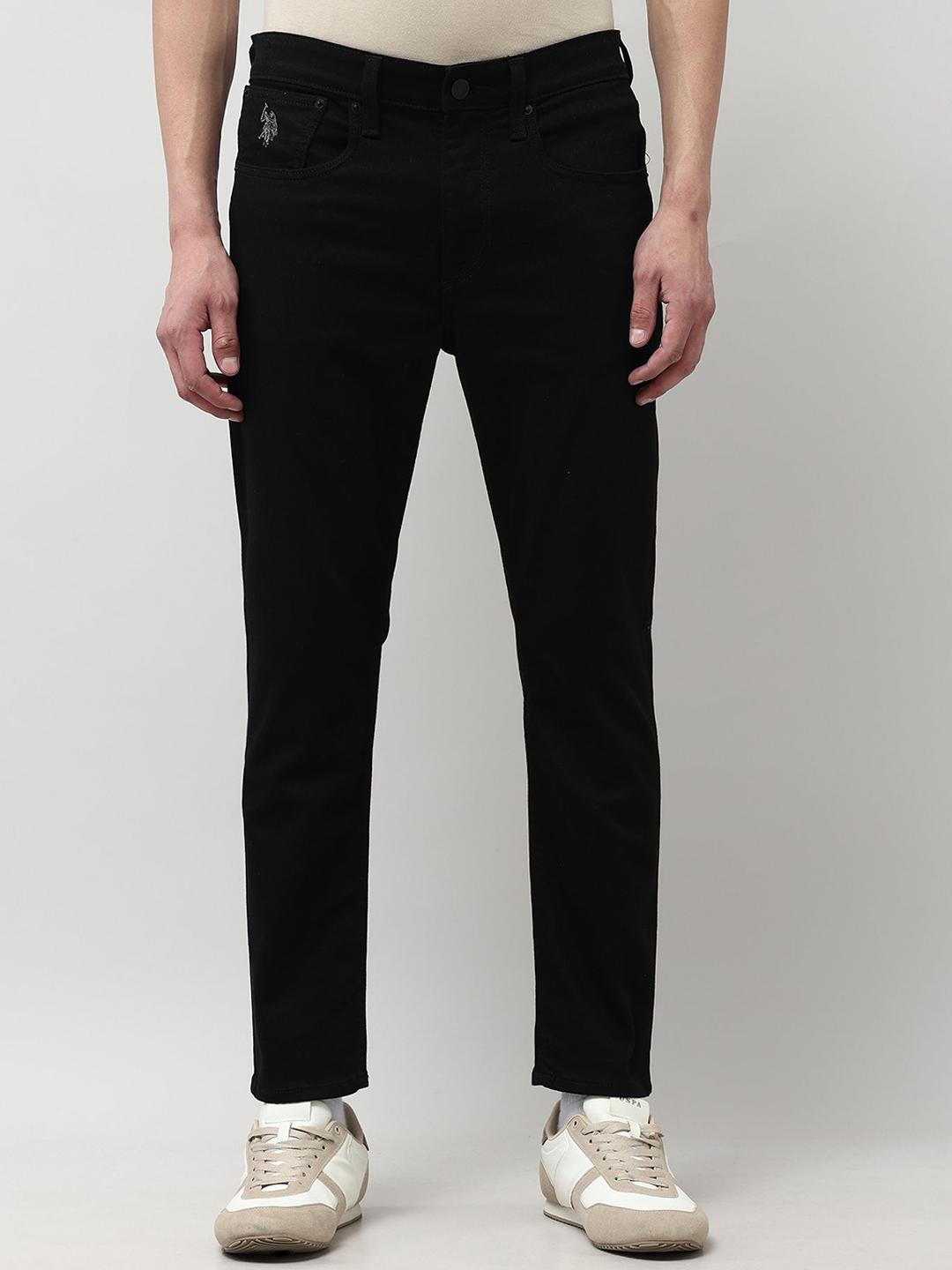 U.S. Polo Assn. Denim Co. Men Regular Fit Mid-Rise Stretchable Jeans