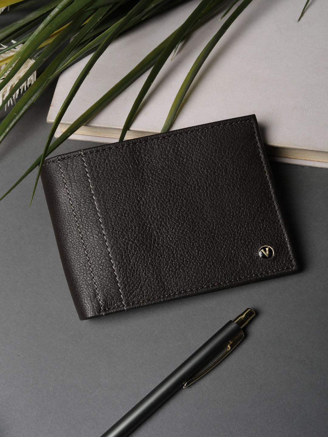Buy Van Heusen Men Leather Two Fold Wallet - Wallets for Men 35619348 ...