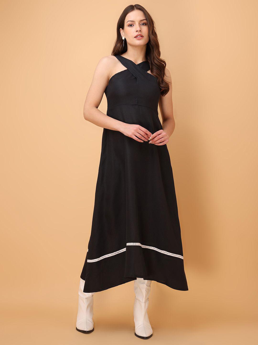 Obshivka Solid Fit and Flare Dress main image 1