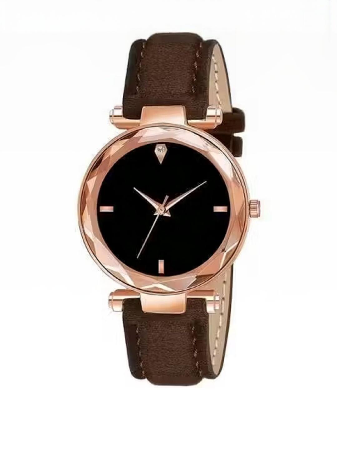 Buy SZN Women Dial & Leather Straps Analogue Watch MG Leather Brown AvSZNN - - Accessories for Women