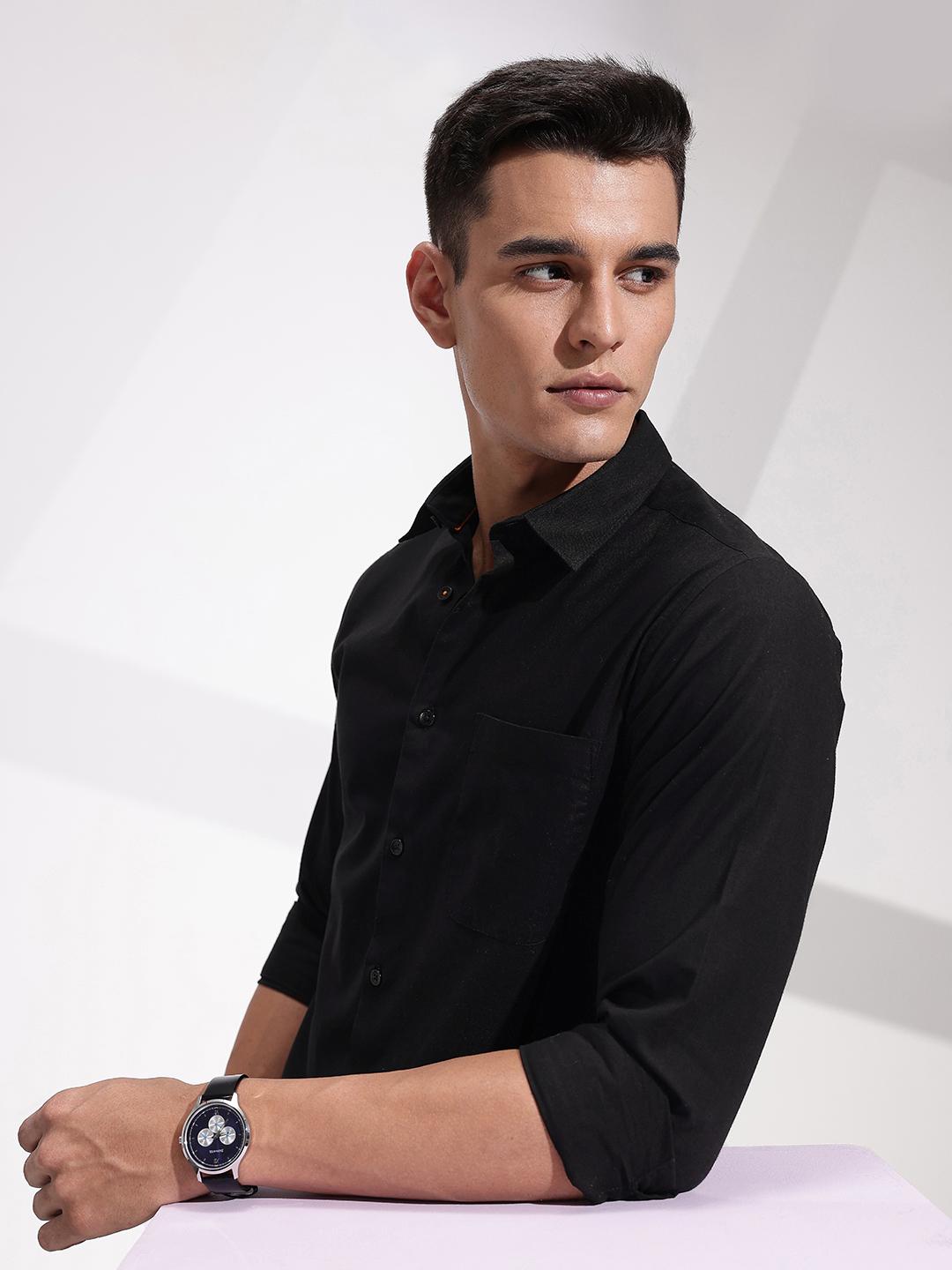 INVICTUS Slim Fit Pure Cotton Casual Shirt