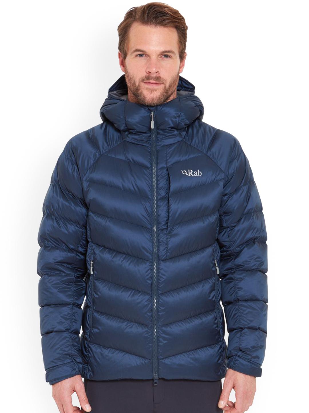 Buy Rab Men Hooded Solid Water Resistant Puffer Jacket - Jackets for ...