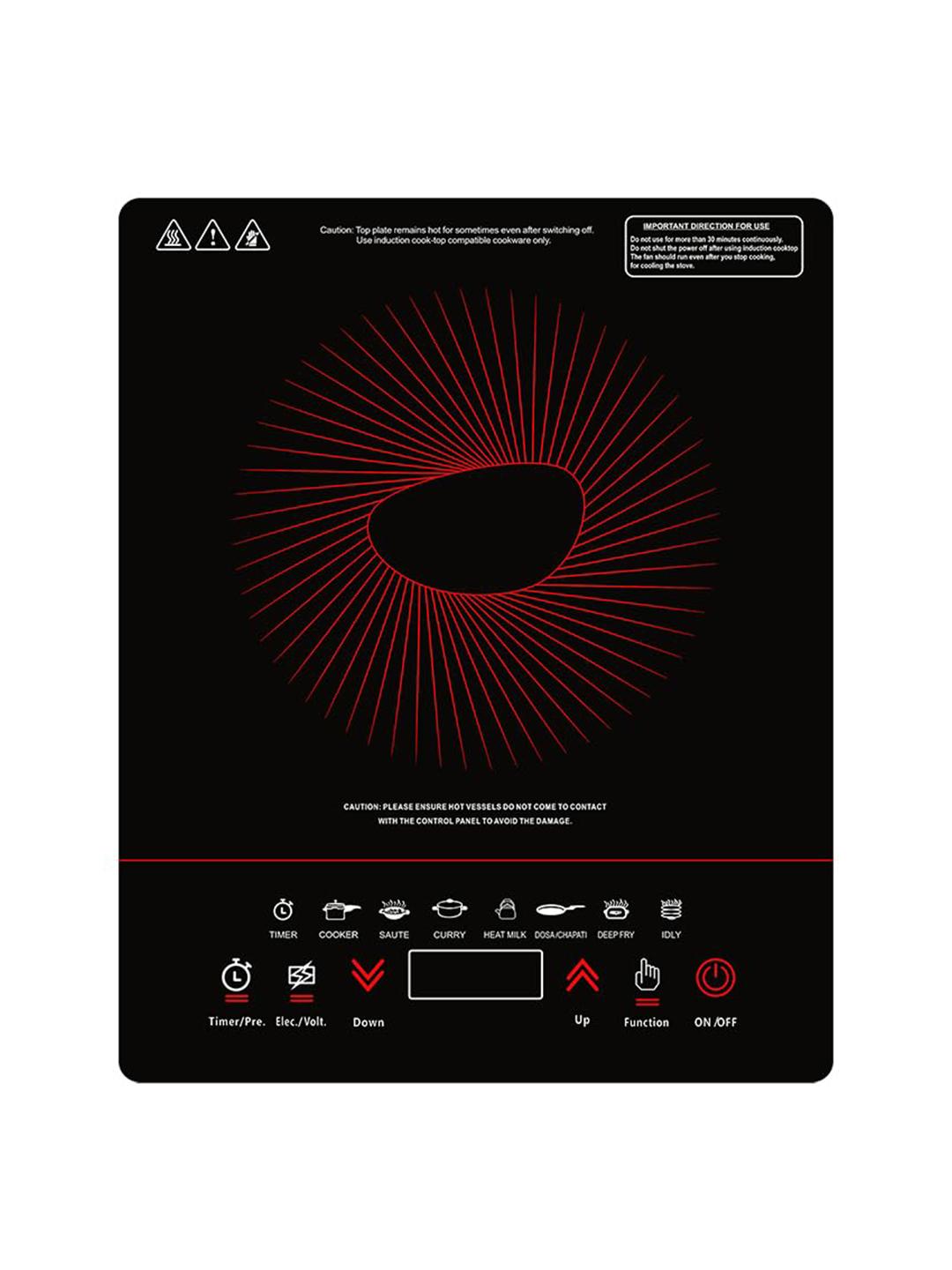 Pigeon Acer Plus Black Induction CookTop 1800W