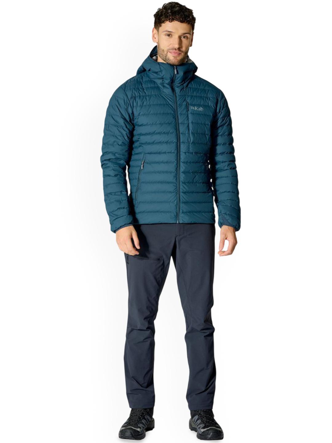 Buy Rab Men Hooded Solid Water Resistant Puffer Jacket - Jackets for ...