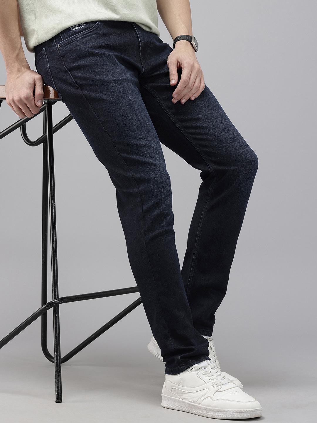 U.S. Polo Assn. Denim Co. Men Brandon Slim Tapered Fit Light Fade Stretchable Jeans