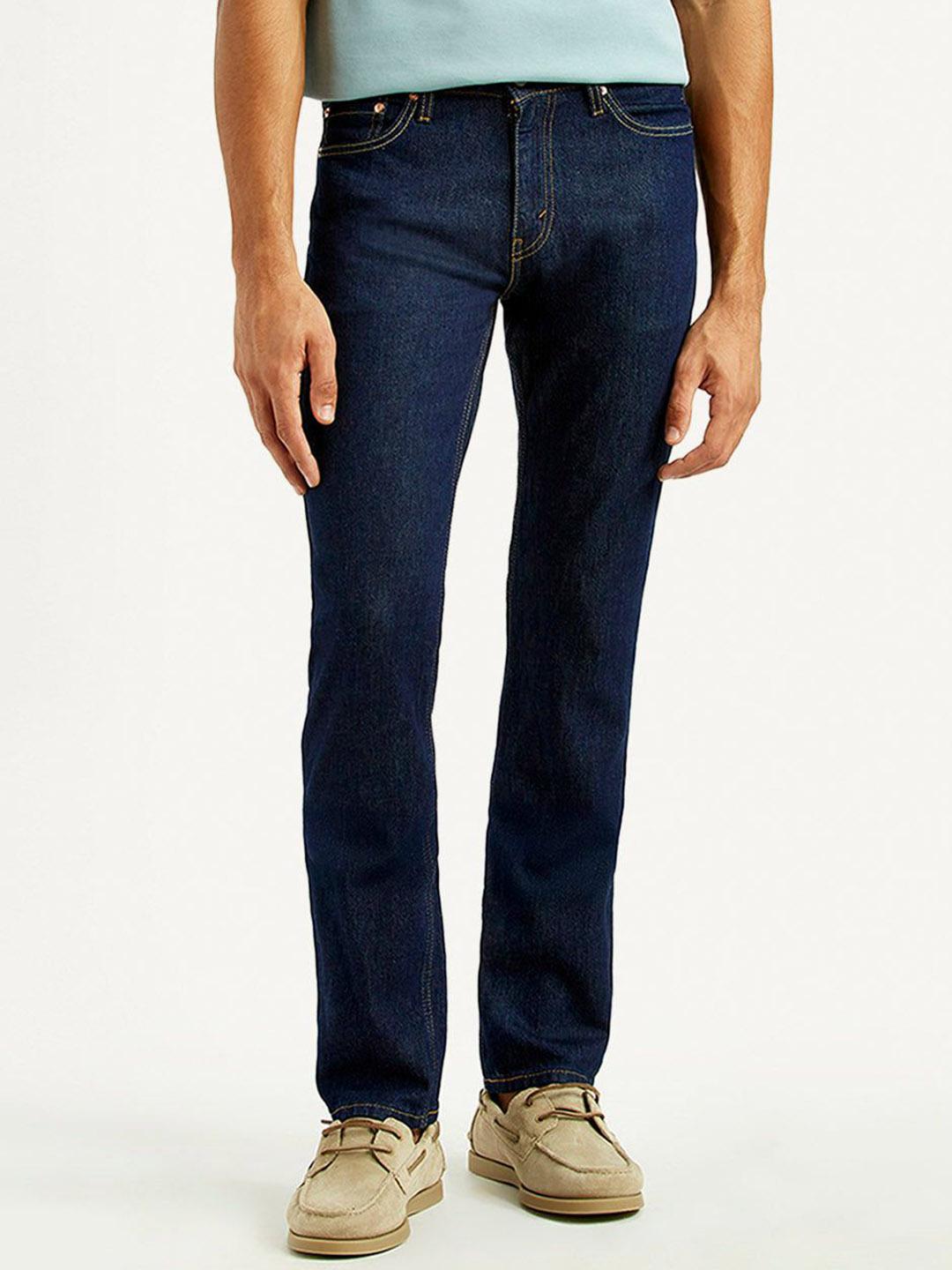 Levis Men Classic Slim Fit Mid-Rise Jeans