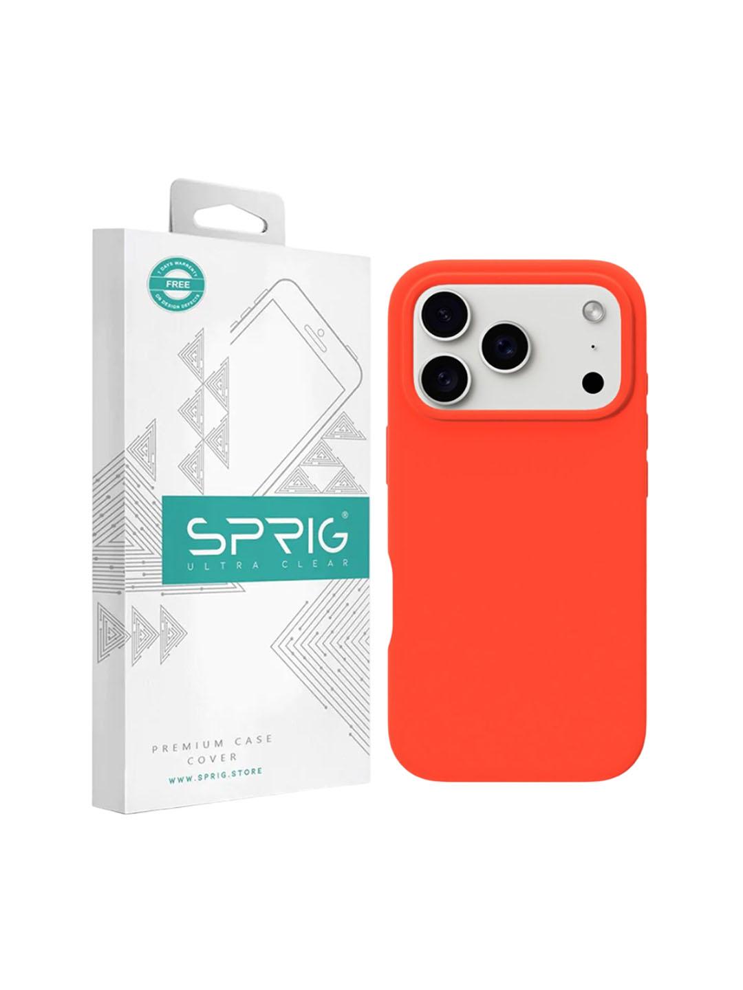 Buy SPRIG IPhone 17 Pro Max Silicone Back Cover -  - Accessories for Unisex