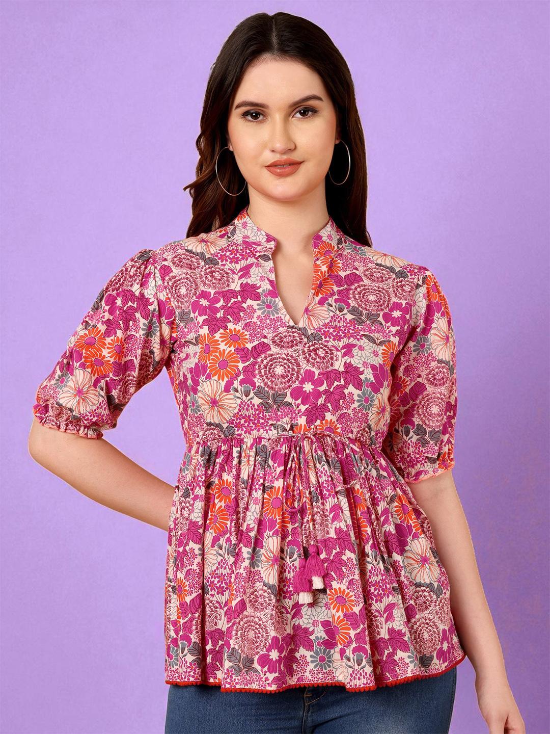 Amirah Top in Floral Print
