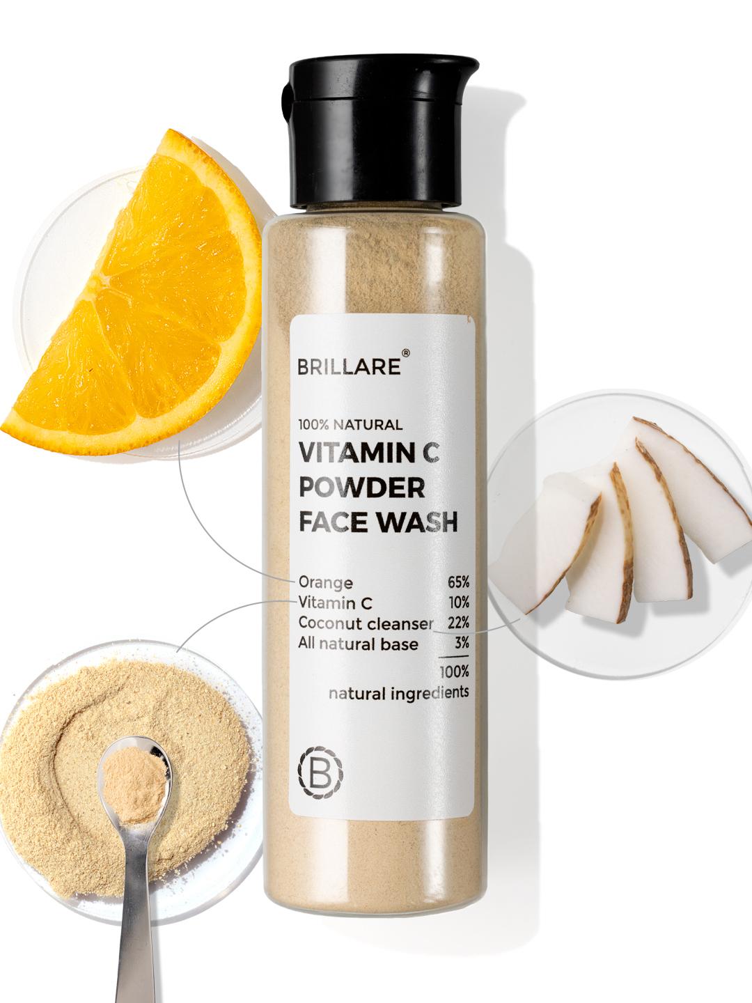 Buy BRILLARE Vitamin C Powder Face Wash 30 Gm -  - Personal Care for Unisex