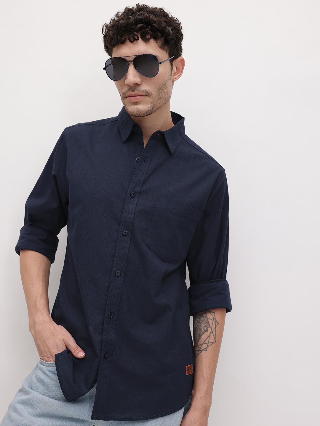 The Roadster Life Co. Pure Cotton Casual Shirt