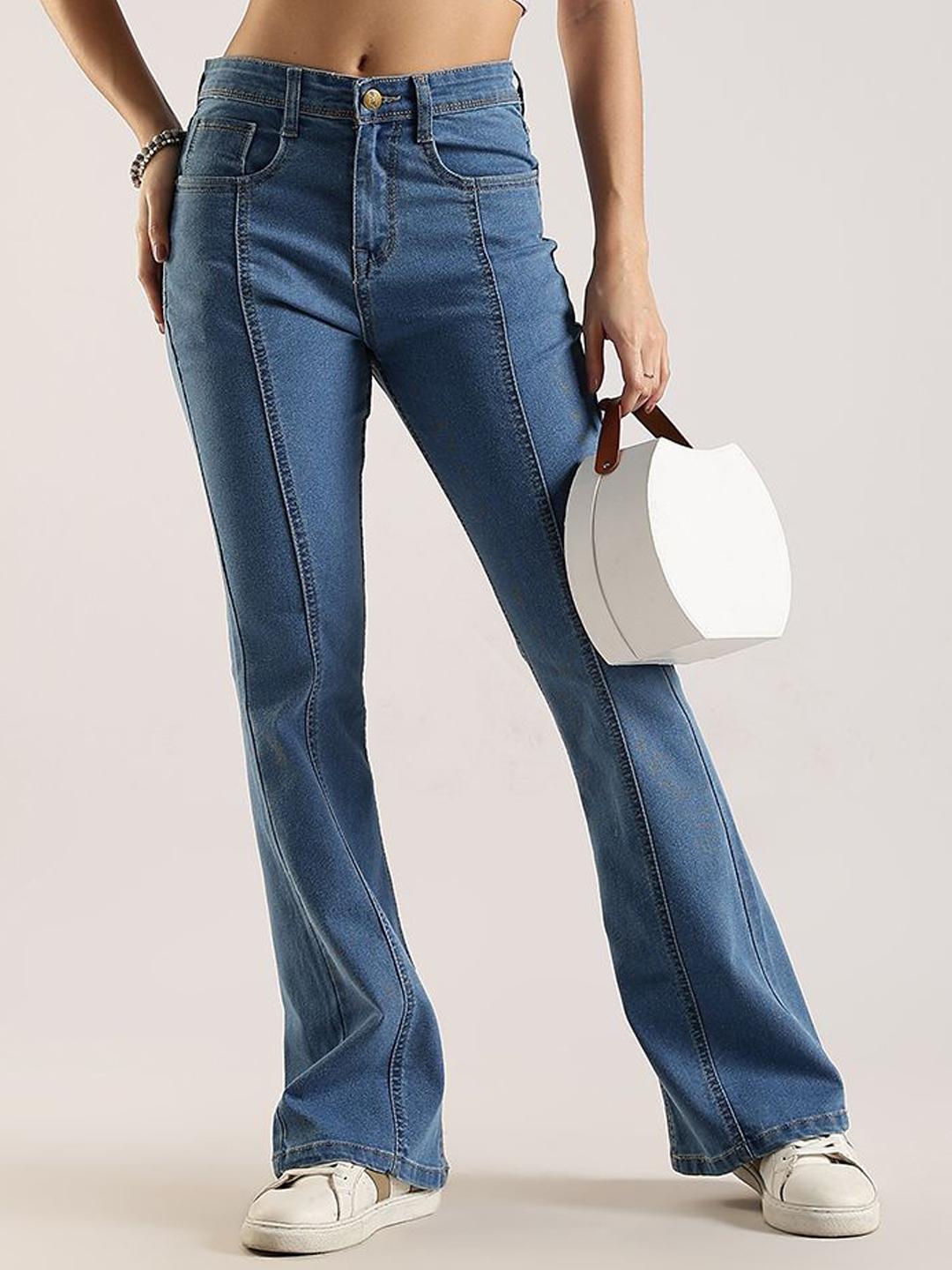 zayla Women Jean Bootcut High-Rise Stretchable Jeans