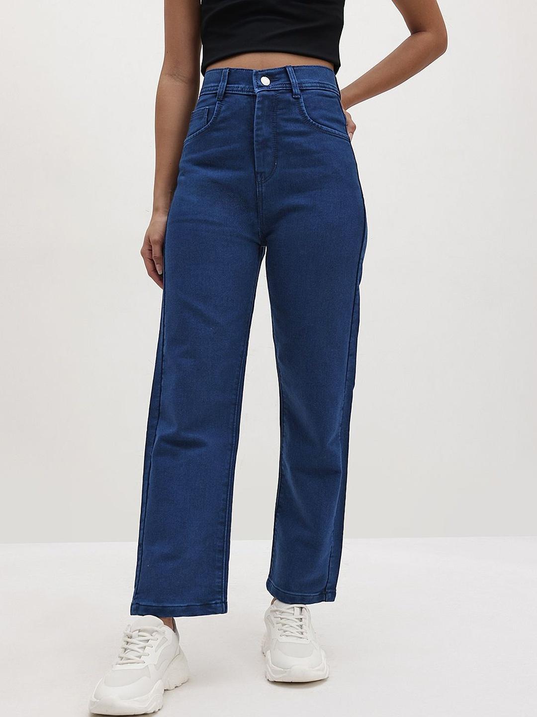 Roadster Women Blue Cotton Stretchable Jeans
