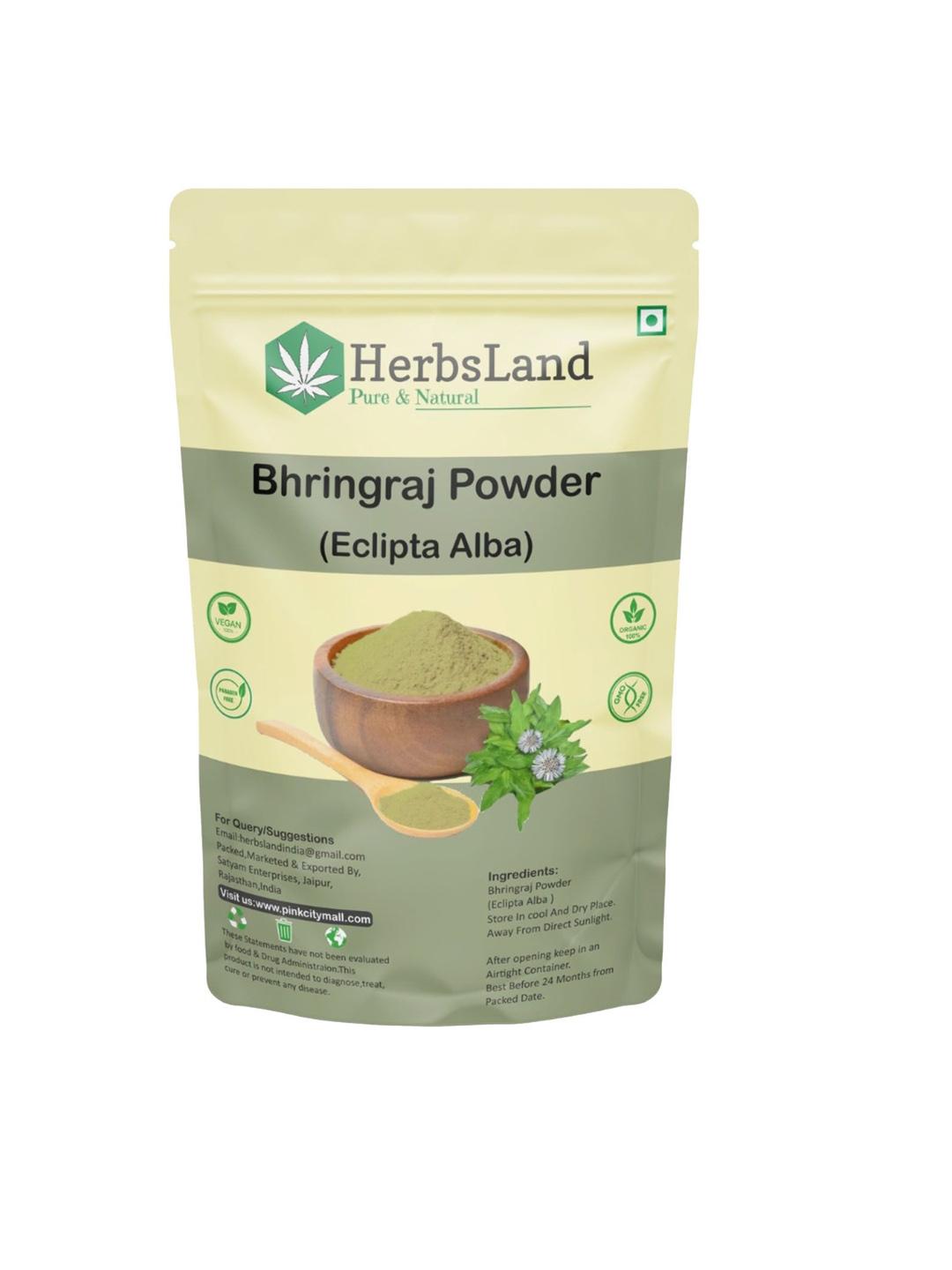 Buy HerbsLand Bhringraj Powder For Hair Growth 100 G - - Personal Care for Unisex